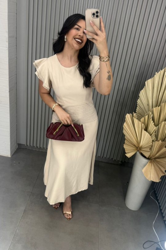 Vestido Linho Marrant